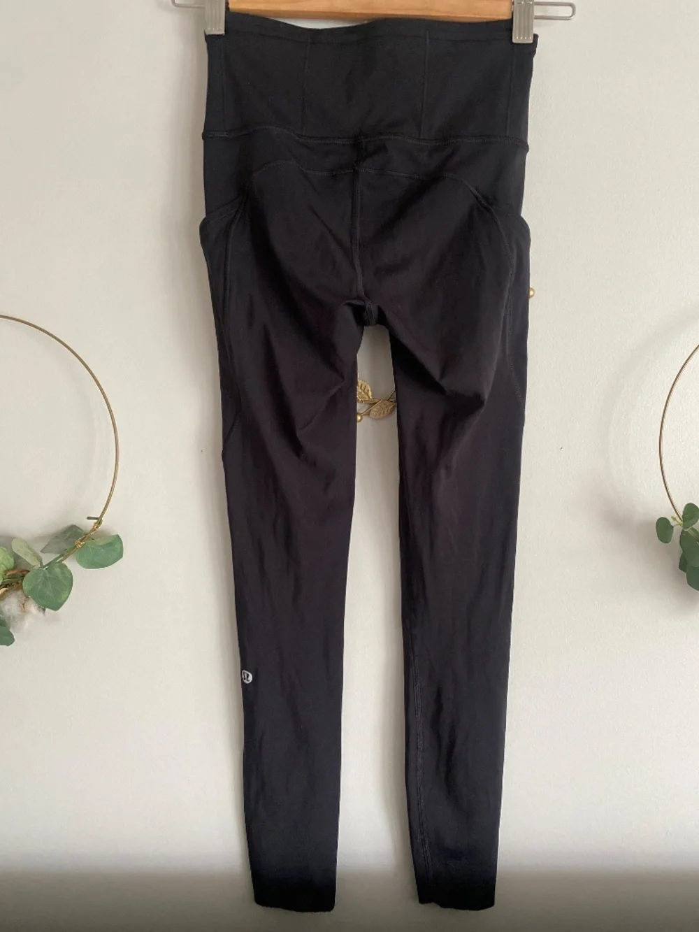 Lululemon Fast & Free 7/8 Tight black Non-Reflective Nulux 25 Size 2 leggings - Picture 8 of 9
